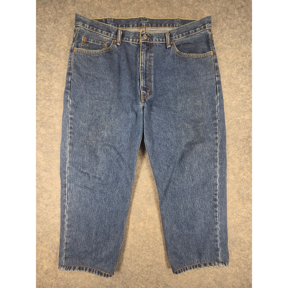 Levis 550 Relaxed Fit Jeans Mens 40x30 Medium Wash Blue Denim 00550-4886
